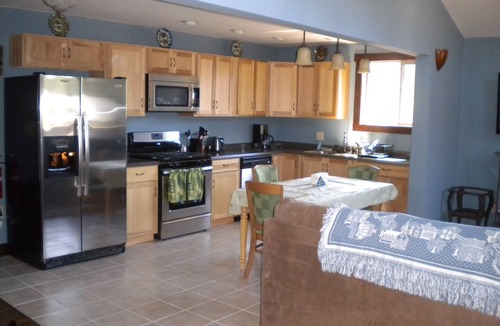Gardiner Apartment | Tortilla Flats Overlooking the Yellowstone River, in town. Sleeps 4.