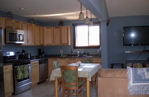 Gardiner Apartment | Tortilla Flats Overlooking the Yellowstone River, in town. Sleeps 4.