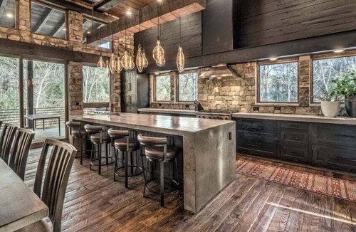 Cashes Valley Cabin | Tranquil Rose - Waterfront | Private Pool with Spa | Modern Luxury