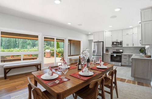 Westlake House | Tranquil Siltcoos Lakefront Gem w/Luxurious Master Suite with View, Dock, EV Charger