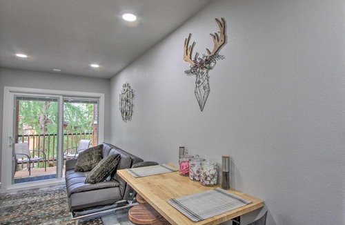 Pierce County Apartment | Unique Container Studio w/Deck & Fire Pit!