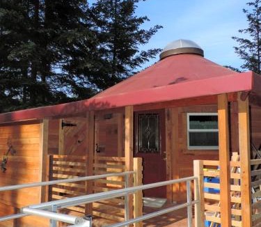 White Salmon House | Unique Yurt Rental with a Hot Tub in White Salmon, Washington