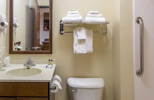 Dickinson Hotel | Unwind in Grand Style – Queen Bed w/Chair Perfect for Relaxation & Adventure
