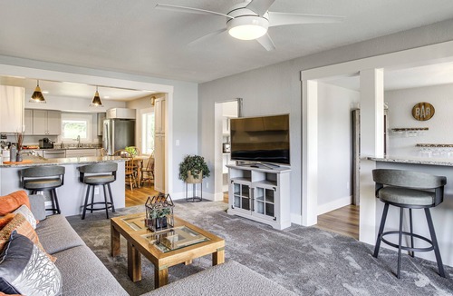 Cataldo House | View of Trail of the Coeur d' Alene & CDA Rivers