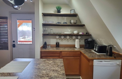 Pinehurst Condo | Views of the Mountain from the private decks of this upstairs condo.