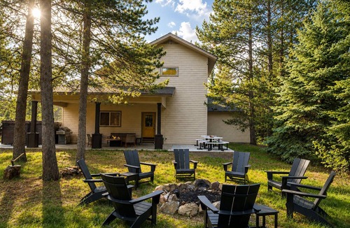 Tamarack Resort Cabin | Waddington Pines - Lake Access, Private Dock & Hot Tub