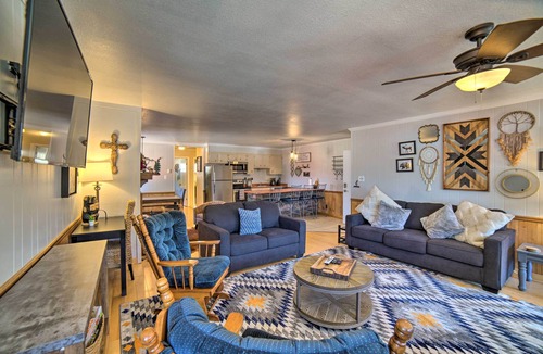 Red River Condo | Walkable Location! Mtn-View Condo in Red River