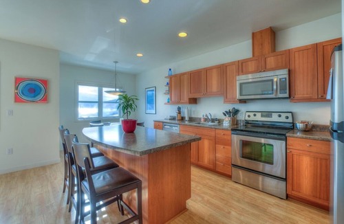 Eastsound Condo | Water View! Luxury Starboard Suite- walk to cafes, shops, galleries & beaches.