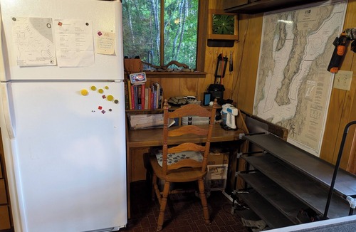 Quilcene Cabin | Water views and wood fires at Sea Wolf cabin