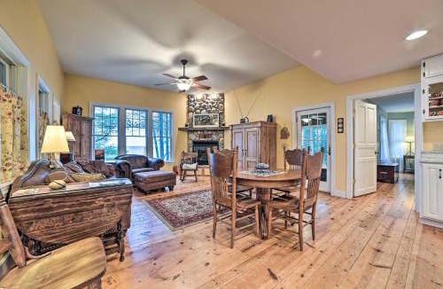 Cheboygan House | Waterfront Cheboygan Home w/Fire Pit