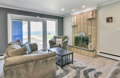 Anchorville House | Waterfront Clay Township Home on Anchor Bay!
