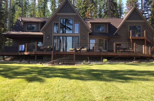 Seeley Lake Cabin | Waterfront Lodge on Placid Lake. Dock, Hot Tub & Year-Round Adventure