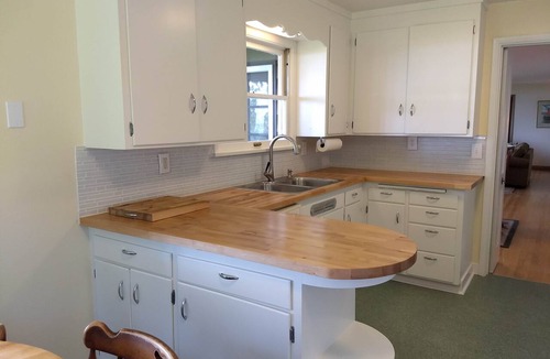 Sequim House | Waterfront, Views, Garden Setting, King Bed