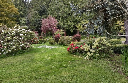 Sequim House | Waterfront, Views, Garden Setting, King Bed