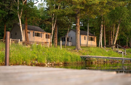Hackensack Cabin | Webb Lake, Hackensack, Northern MN - 2 Bedroom, Sleeps 4 - Cabin #2 Blue Water