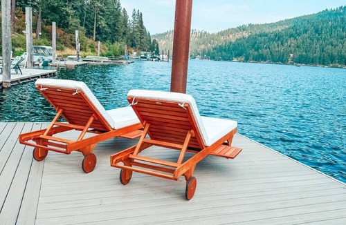 Harrison Cabin | Welcome to your lakeside glamping retreat in Powderhorn Bay on Lake CDA!