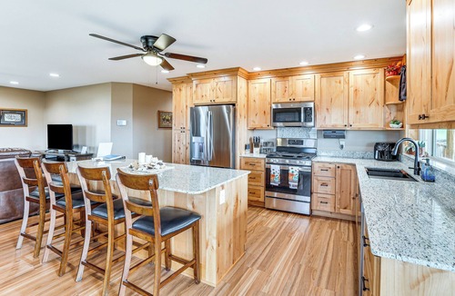 Fenn House | Wraparound Deck: Newly Built Home in Grangeville!