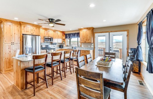 Fenn House | Wraparound Deck: Newly Built Home in Grangeville!