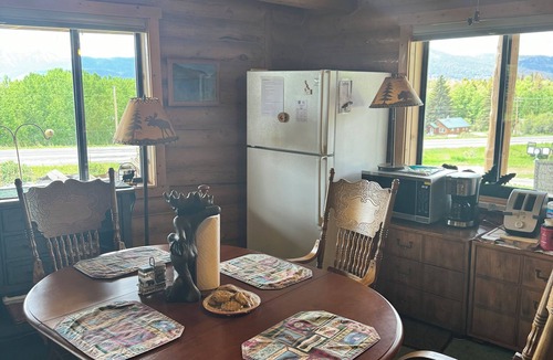 Island Park Apartment | Yellowstone Park area on Henry's Lake, 1st level of our 3 level cabin. Sleeps 2