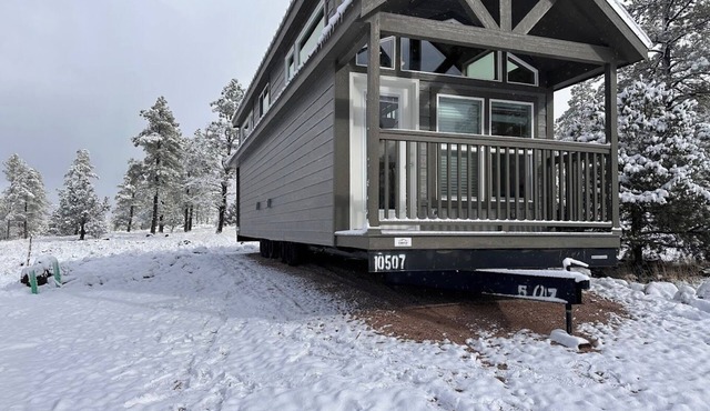 1A Cozy chalet with 1 bedroom and WiFi, with mountain view in Williams