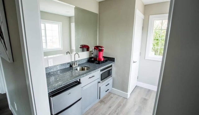 3 units of 5 bedrooms, 4 bathrooms, murphy bed, sofa sleeper, pool & hot tub.