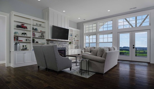 360 Degree Vineyard Views, Four Master Suites, Free Wine Tastings for Group, Ping Pong, Fire-Pit