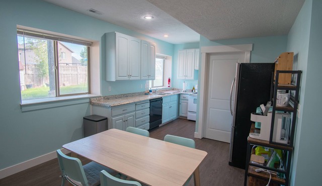 A cozy pet friendly 2 bedroom basement apartment
