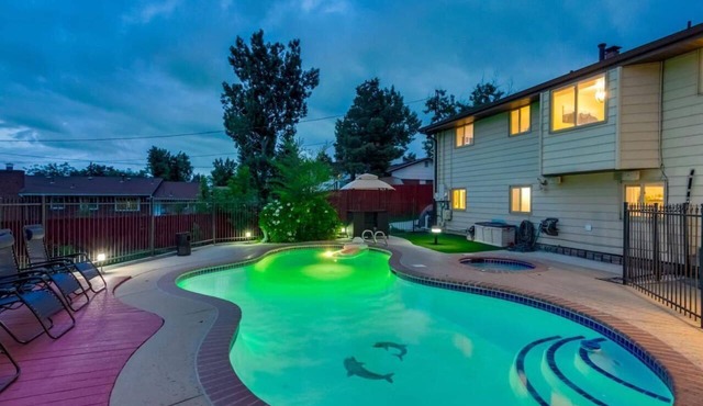 Backyard Oasis Pool Beautiful Home