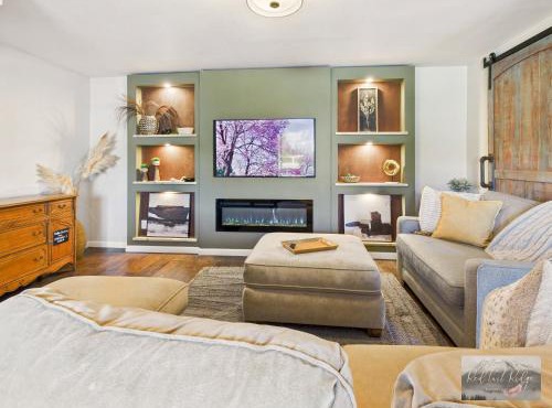 Beautiful Country Apartment, AC, Pickleball, Billiards, Playground, Gardens