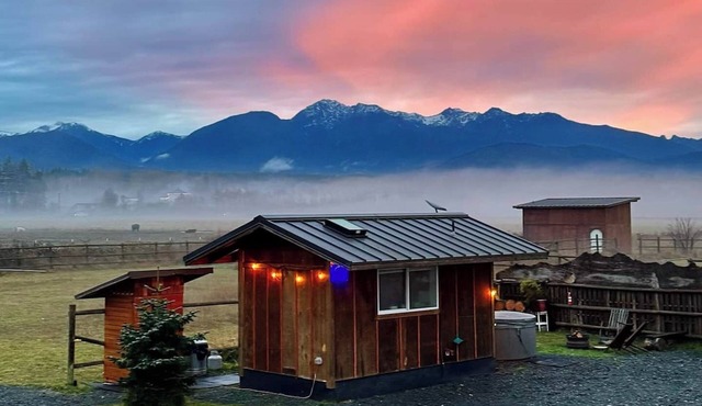 Blue Moon Tiny House | Hot Tub · Sauna · Olympic Views