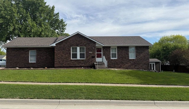 Brick 3 BR Ranch Duplex with Option to Rent Entire 7 BR Home with Pool