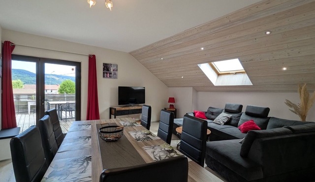 Bright accommodation for 2 in the High Vosges in Le Thillot