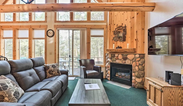 Chalet at Running Y Resort w/Wraparound Deck!