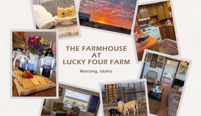 Charming 2-bedroom farmhouse in Idaho's wine country.