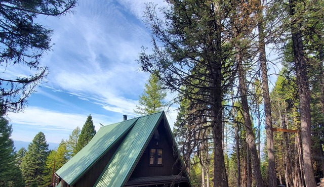 Charming 2-bedroom A-frame cabin in lovely Seeley Lake