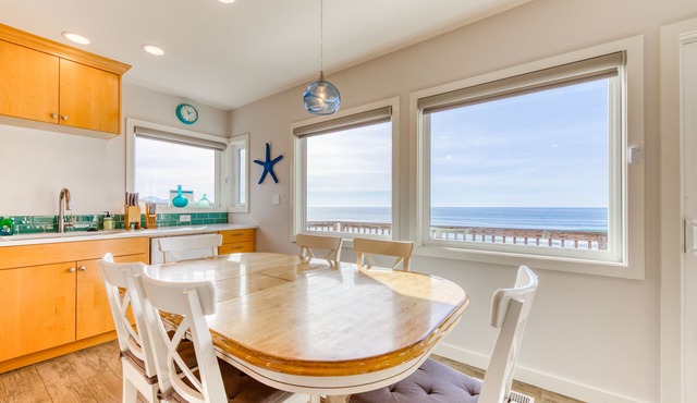 Charming Oceanfront Getaway with Gorgeous Water Views & Easy Beach Access