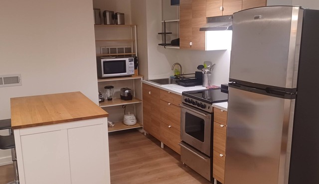 Chic apartment in pleasant Bellevue with WiFi access,