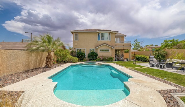 Chic & Spacious 5BD Summerlin South Villa + Private Pool & Hot Tub