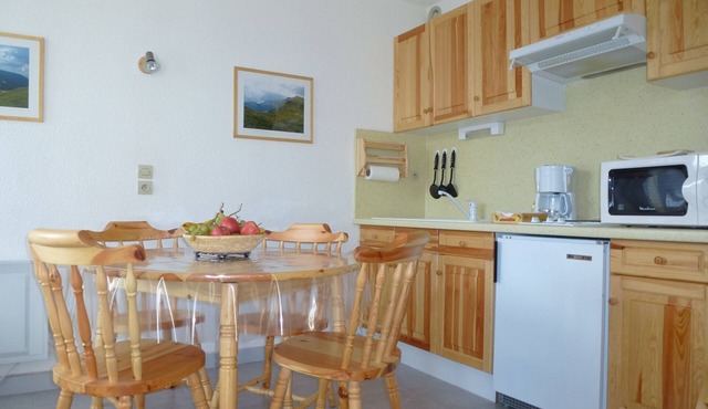 Comfortable studio, east-facing balcony, beautiful nature view, cellar, parking. in Prémanon