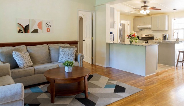 Cozy 3BR Bainbridge Island Home with Large Fenced Yard Near Ferry & Town