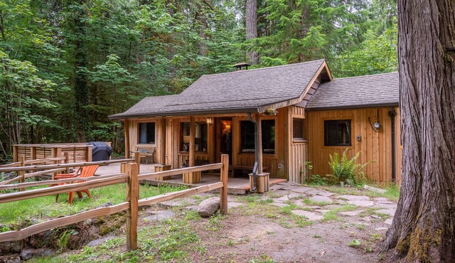 Cozy cabin in the Woods, Hot tub, secluded
