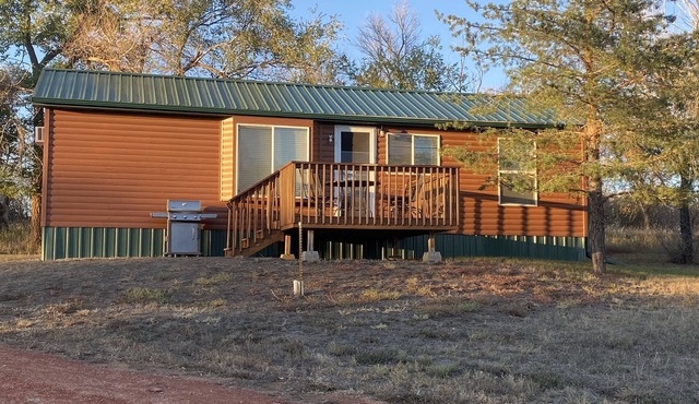 Cozy Log Cabin on Edge of North Dakota Badlands