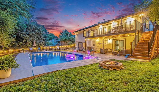 Dream pool house with game room