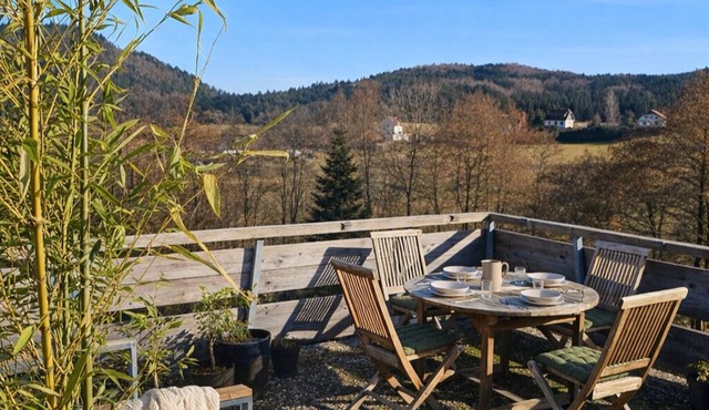 Duplex panoramic terrace with pool and sauna - Under the stars in Le Hohwald