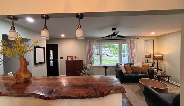Eclectic, custom home! Central to all KC