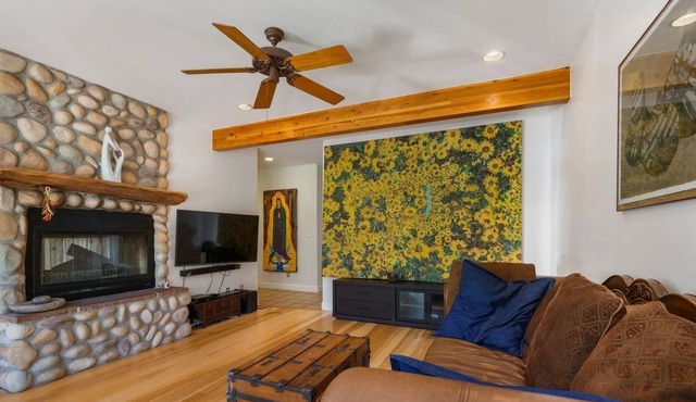 Elegant and inviting mountain retreat is ready to share with family and friends!