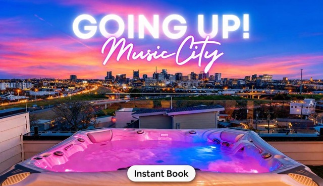 Elevator with Rooftop Hot Tub & Spacious Yard
