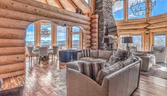 Falling Waters Lodge - Magnificent Views | Large Wraparound Decks | Hot Tub & Game Room