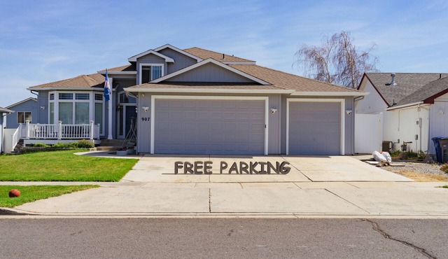 Family & Business Minutes to Spokane Airport, Fairchild AFB & Northern Quest