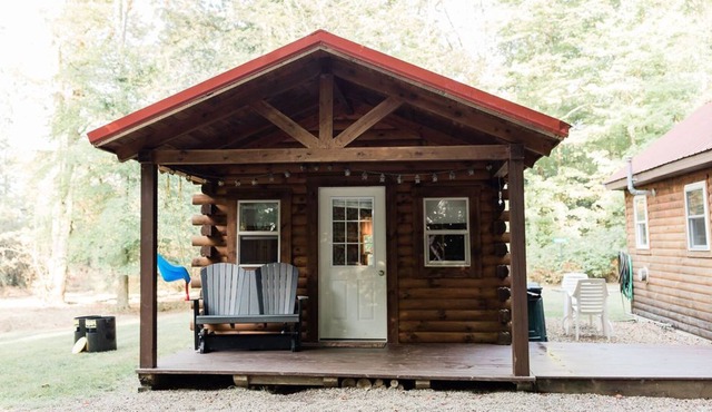Fire Pit Private Cabins Retreat In The Woods! in Apple Creek